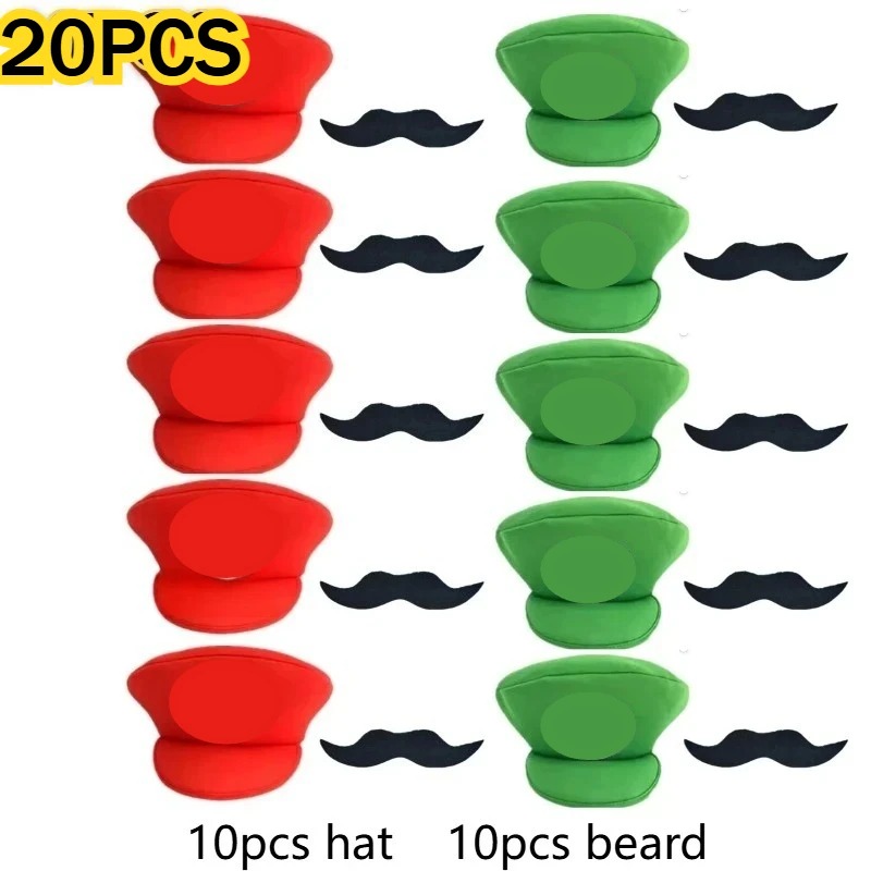 Snapback Hat Flat - 20 pezzi Cappello con Barba Super
