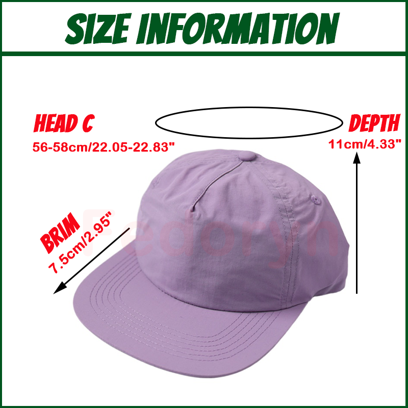 Berretti da baseball ricamati  - Snapback Hat Flat recensione e prezzo