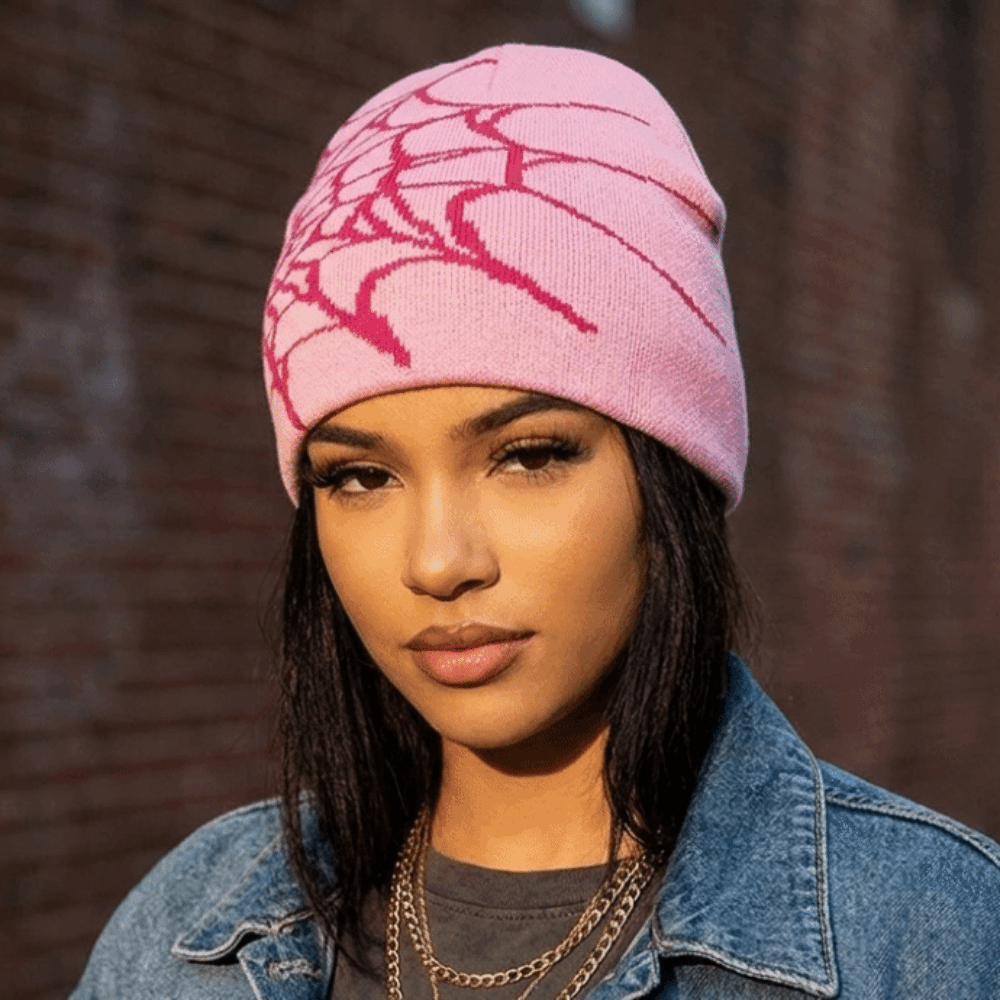 Berretto Y2K con Motivo a Ragn - Beanie Cuffed Knit recensione e prezzo