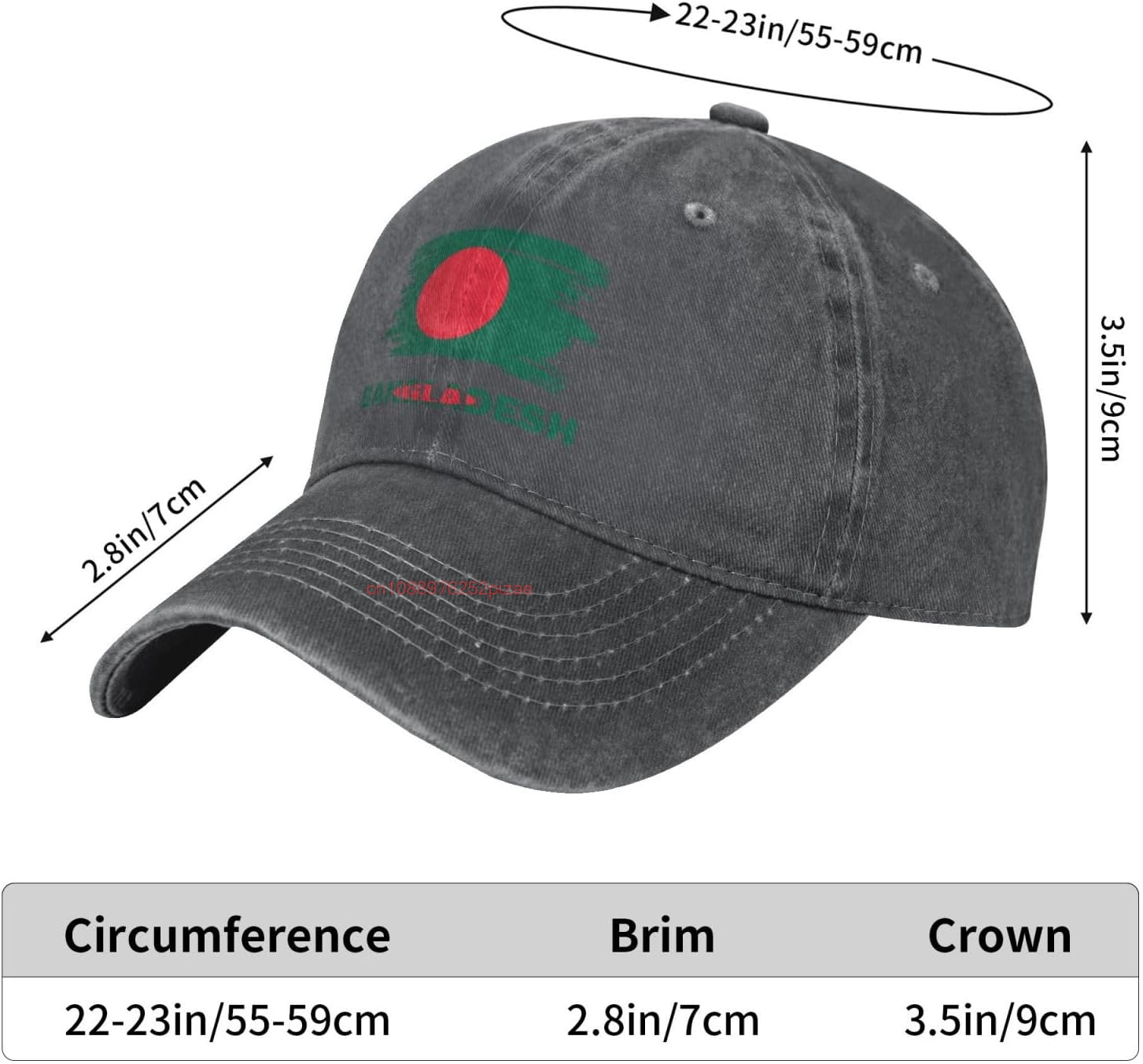 Berretto da baseball in denim  - Dad Hat Cotton recensione e prezzo