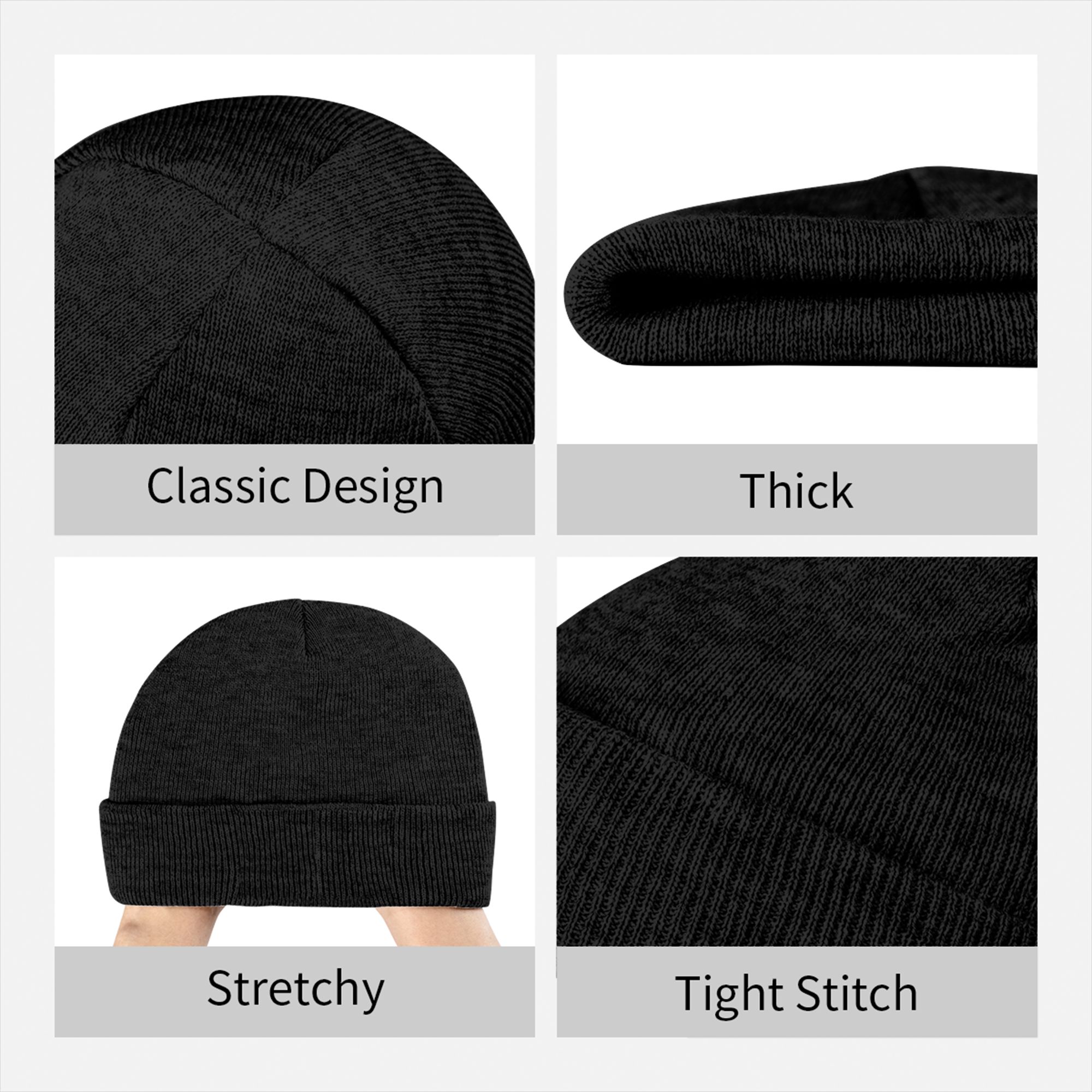 Deus Vult - Berretto a Coste c - Beanie Cuffed Knit recensione e prezzo
