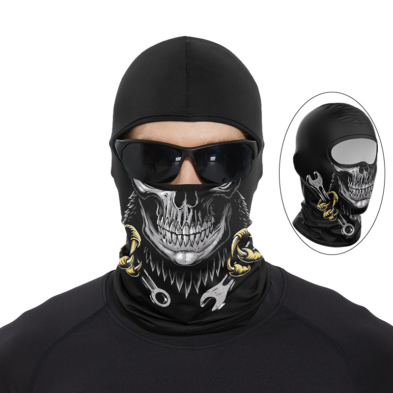 Divertente Ape bocca teschio p - Skull Cap Helmet Liner recensione e prezzo